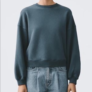 Agolde Balloon Sleeve Sweatshirt